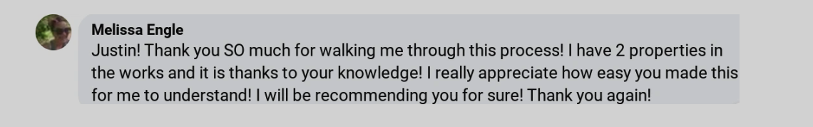 Melissa Engle testimonial